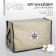 Organizer for storage, coffee for linen with PVC-fat "Home", 43 x 28.5 x 20 cm.