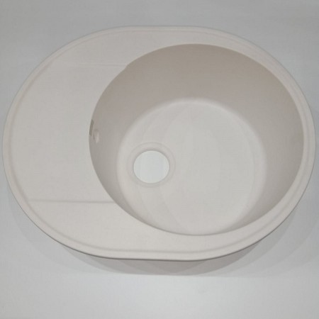 Kitchen Quartz Kvartz Ulgran Quartz Nora 585, 585x485mm, color 01 jasmine
