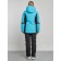 Ski costume female winter, size 42, blue color