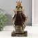 Polystone souvenir with a stand for the little things "Butler's frog" 27.5x13.5x9 cm
