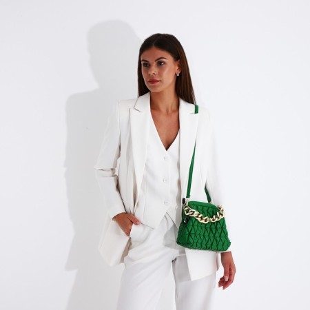 Clamp bag on the farmar, green color-8