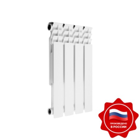 Bimetallic radiator Oasis Eco, 500 x 80 mm, 4 sections