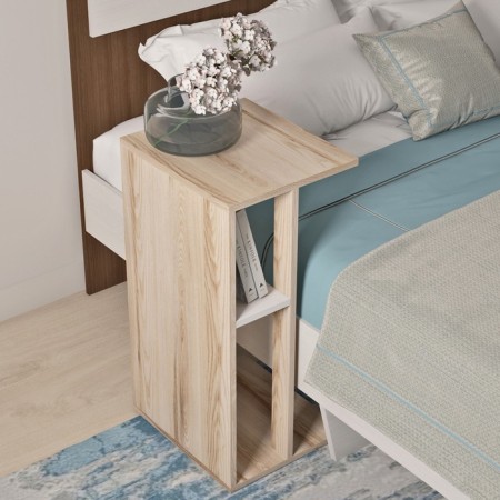 Baste table, 400 × 350 × 750 mm, chipboard, color deciser white / white diamond