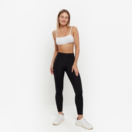 Female leggings, black color, size 42-7