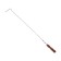 Uzbek poker with a wooden handle, with a pattern, 70*1 cm, full length 92 cm, steel 3 mm