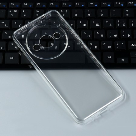 Borasco Bumper Case for Xiaomi Redmi A3, silicone, transparent-2