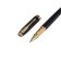 Gift Roller handle, in the leatherette case, matte black body, gold