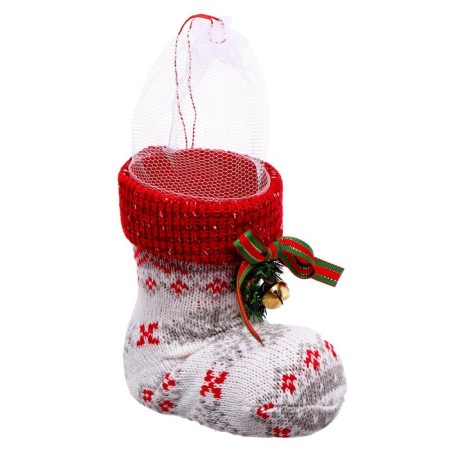 Candy "Boot", with a Christmas wreath
