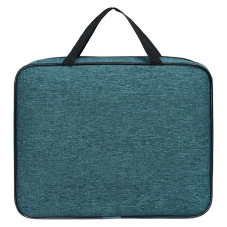 Folder with A4 handles, 350 x 270 x 60 mm, textile, premium office PDM-111 "Aquamarin"-7