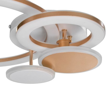 Luer with PDD "Ringo" 4XLED 100W 3000-6000K gold 60x50x10.5 cm-6