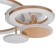 Luer with PDD "Ringo" 4XLED 100W 3000-6000K gold 60x50x10.5 cm