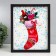 Open Key "New Year's toe" 27x22 cm