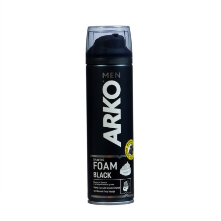Gift Male Arko: Black shaving foam, 200 ml + gel after shaving Black, 100ml-1