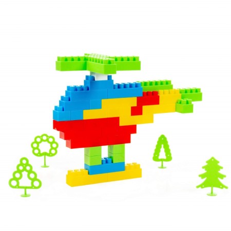 Designer "Builder", 115 parts-2