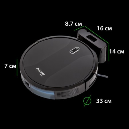 Робот пылесос Pioneer VC704R, 25 Вт, 500 мл, 2600 мАч-11