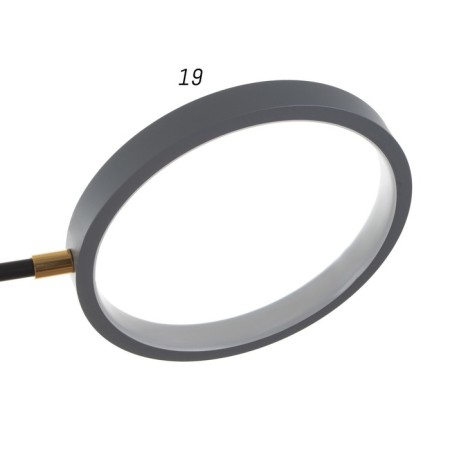 Causteen with PDD 2300/7GR LED 150W 3000-6000K gray 75x75x9 cm Bayerlux-6