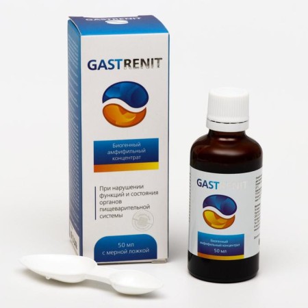 Gastrenit concentrate in violation of the functions of the digestive system, 50 ml