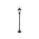 Lamp street landscape Ambrella Garden ST2037, E27, Black color, transparent