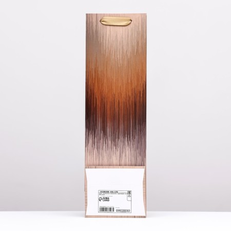 Package for the bottle "Aventurine", bronze, 12 x 40 x 10 cm-1