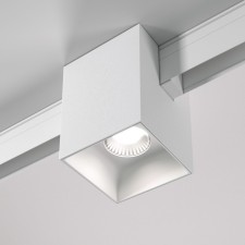 Трековый светильник Elektrostandard, Slim Magnetic, 120х95х95 мм, 12Вт, LED, 1200Лм, 4200К, цвет белый