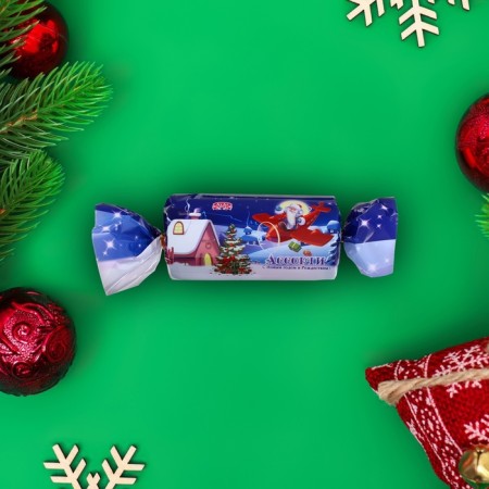New Year. Flapped sweets "Happy New Year and Merry Christmas!", 200 g