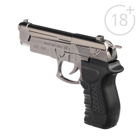 Gas lighter for smoking "Pistol", Piezo 12 x 9 cm-5