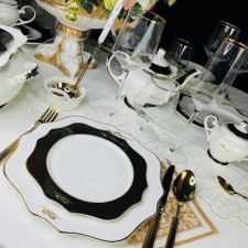 Set of plates Lenardi Rich, d = 26 cm, 6 pcs
