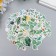 Stickers for creativity "Home plants" set 46 pcs 6.3x4.3x1.1 cm