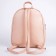 Baby backpack for a girl with a fox pocket, artificial leather, 27x23 x 10 cm