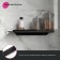 Shelf IDDIS Slide Slibs00i44, 400x112x37 mm, black, stainless steel