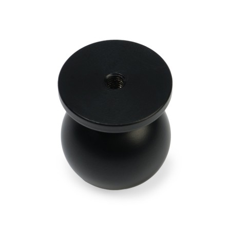 Handle button Cappio RK146, D = 25 mm, black color-4