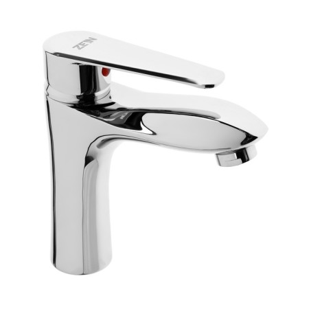 Zein Z3750 shell mixer, single -leaf, pour height 9.5 cm, brass, chrome