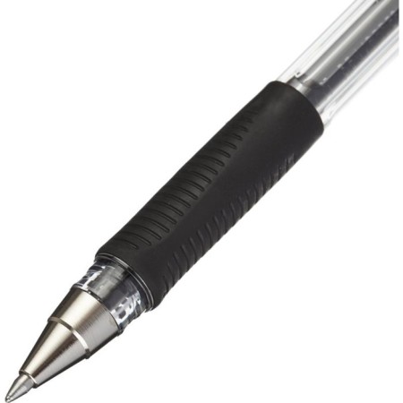 Ballpoint handle Pilot BPS-GP, rubber emphasis, 0.7mm, oil base, black rod-2