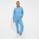 Women's costume (sweatshirt, trousers) minku: casual collection color Blue, size 44