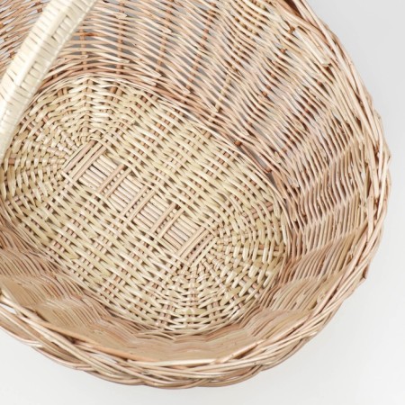 Basket "Fruit", No. 3, bottom: 37 × 26 cm, top: 40 × 50 cm, h = 14/20/44 cm, vine-3