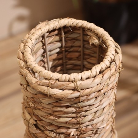 Vase wicker, floor 28x28x60 cm-1