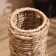 Vase wicker, floor 28x28x60 cm