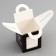 Box for 1 cupcake, "February 23", 9.2 x 9.2 x 11.1 cm, confectionery packaging