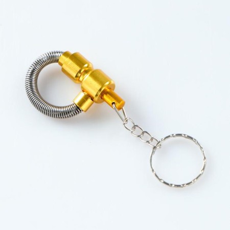 Pipe joke "Folding Spring", with brass framing, mix-2