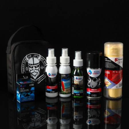 Grand Caratt motorist's gift set, the best man, in a bag-1