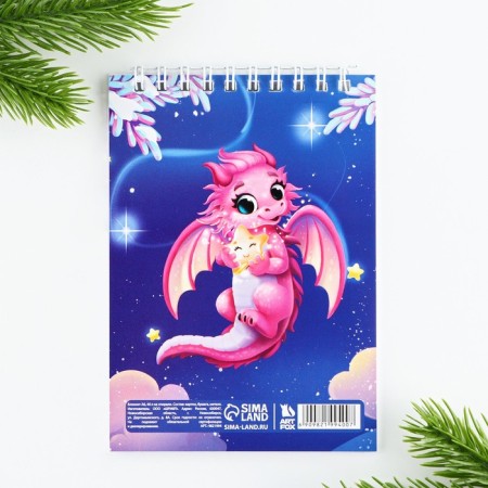 Notepad A6, 40L Soft cover, on the crest "make a desire"-5