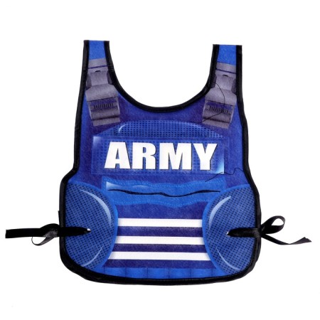 Police set "Patrol", with a textile vest, 9 items-6
