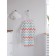 Apron kitchen with a photo print "Classic zigzags", adjustable, size OS