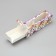 Box for Makarun, confectionery packaging "Botanika Lilac flowers" 18 x 5.5 x 5.5 cm