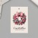 Cardboard "New Year's wishes" set of 10 pcs (5 types) 4x6 cm