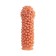 Kokos nozzle with additional stimulation, realistic, TPE, bodily, 16.5 cm