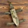 Tactical scabbard on the thigh, blade up to 21 cm