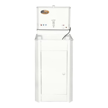 Washbuilder "Whirlwind" Comfort, with AVN, Stainless Moika, 1300 W, 14 L, White