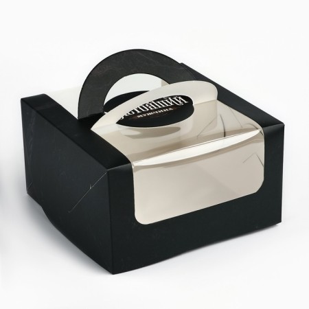Bearbox under the Bento-Port with the Window "Real Man", 14 x 14 x 8 cm