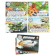 Game set "Fanta with stickers. Hot Wheels ", 18 pages